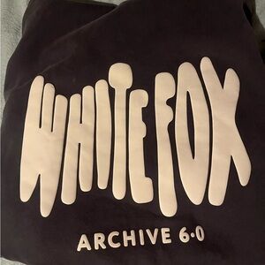 Fox Archive 6.0 dark gray Sweatshirt with White Logo